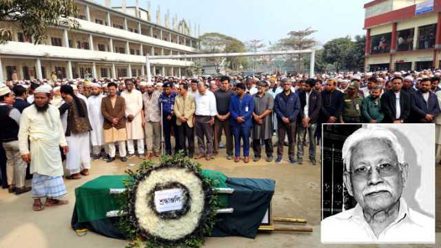 সাবেক সেনাপ্রধান ও রূপগঞ্জের সাবেক সাংসদ সফিউল্লাহ জানাজা সম্পন্ন