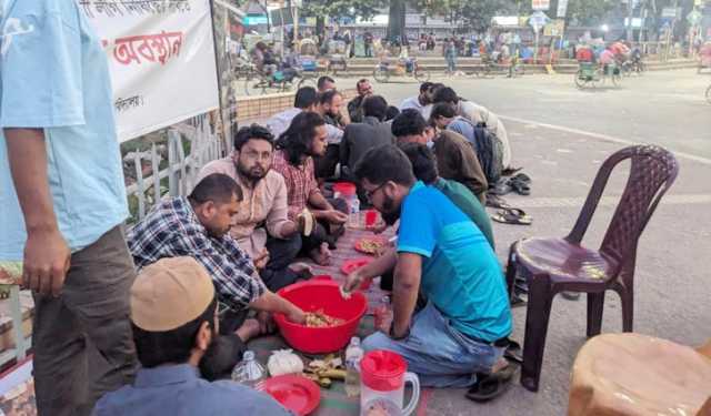 আ.লীগ নিষিদ্ধের দাবিতে গণঅবস্থানের ১৮ দিন