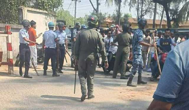 কক্সবাজারে বিমান বাহিনীর ঘাঁটিতে দুর্বৃত্তদের হামলা