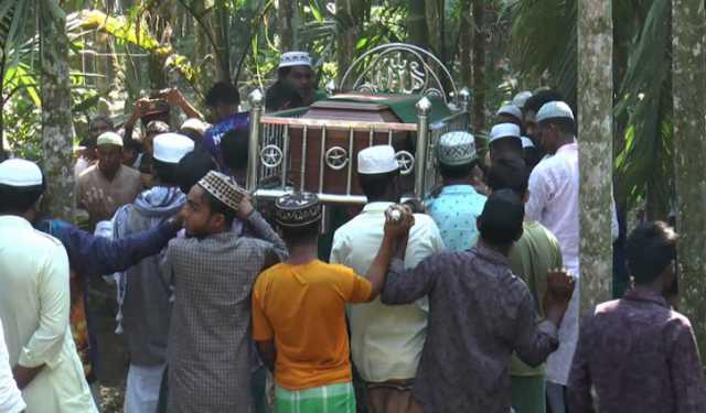 জুলাই অভ্যুত্থানে নিহত হাসানের দাফন সম্পন্ন 