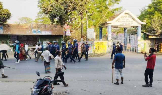 নান্দাইলে বিএনপির দুই পক্ষের সংঘর্ষ, ১৪৪ ধারা জারি 