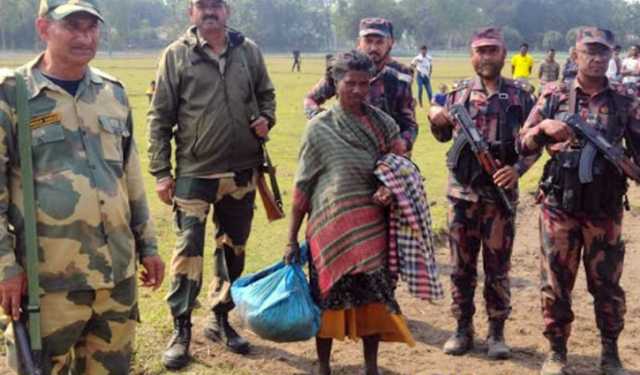 পঞ্চগড়ে অনুপ্রবেশের দায়ে ভারতীয় নারী আটক, বৈঠকে হস্তান্তর 