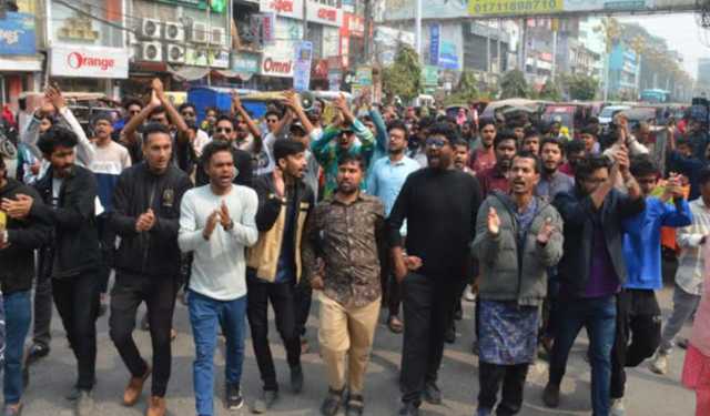 বৈষম্যবিরোধী কমিটিতে ‘প্রকৃত বিপ্লবীরা’ স্থান না পাওয়ায় বিক্ষোভ