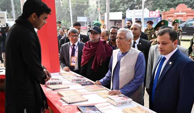 বইমেলায় ‘সেরা লেখক’ স্বীকৃতির আয়োজনের প্রস্তাব প্রধান উপদেষ্টার