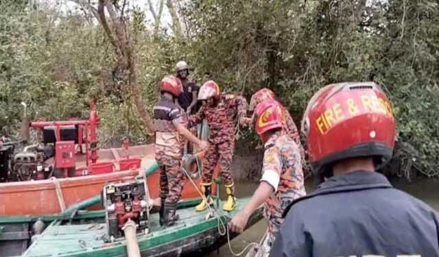 পানি সংকটে শুরু হয়নি সুন্দরবনের ভেতর আগুন নেভানোর কাজ