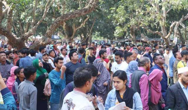 রাবির ভর্তি পরীক্ষায় প্রাথমিক আবেদন: প্রতি বছর আয় প্রায় ২ কোটি