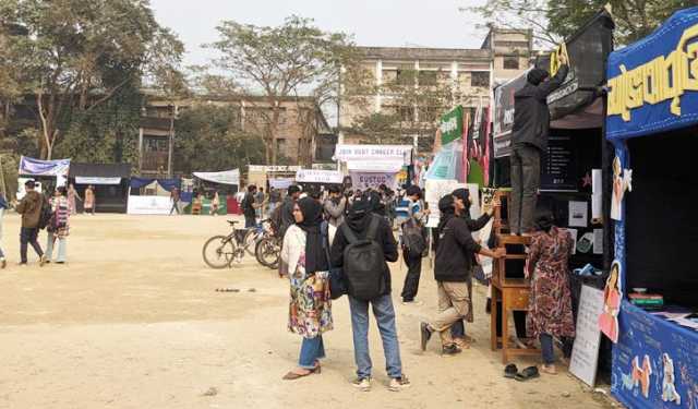 শাবিপ্রবির সাংগঠনিক সপ্তাহে নবীনদের উচ্ছ্বাস