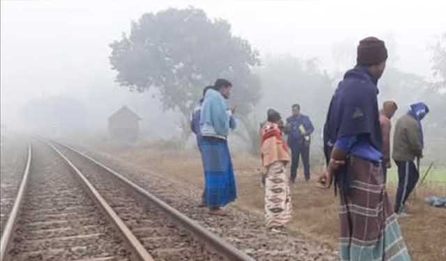 হিলিতে ট্রেনে কাটা পড়ে অজ্ঞাত ব্যক্তির মৃত্যু 