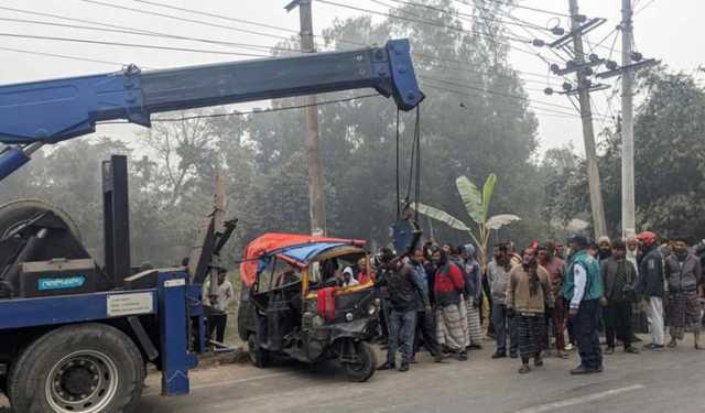 রংপুরে পৃথক সড়ক দুর্ঘটনায় নিহত ৪