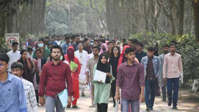 বেরোবিতে শাবিপ্রবির ভর্তি পরীক্ষায় উপস্থিতি ৮৭ শতাংশ