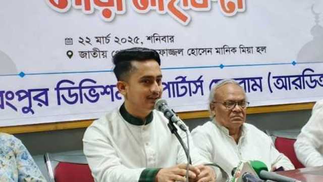 সেনাবাহিনীর সঙ্গে আমাদের কোনো দ্বন্দ্ব নেই: সারজিস আলম