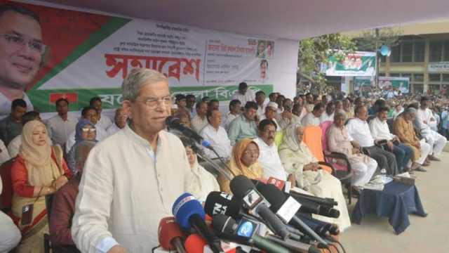 ক্ষমতায় থাকার খায়েশ থাকলে পদত্যাগ করুন: মির্জা ফখরুল