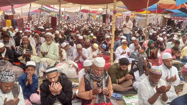 আখেরি মোনাজাতে শেষ হলো বিশ্ব ইজতেমার প্রথম পর্বের প্রথম ধাপ