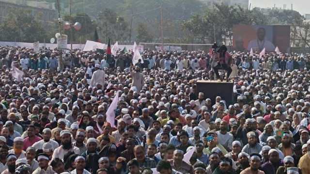 নারায়ণগঞ্জে জামায়াতের সমাবেশ শুরু 