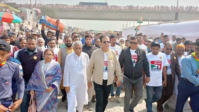 তিস্তা চুক্তি ও মহাপরিকল্পনা বাস্তবায়নে একাট্টা নদীপাড়ের মানুষ