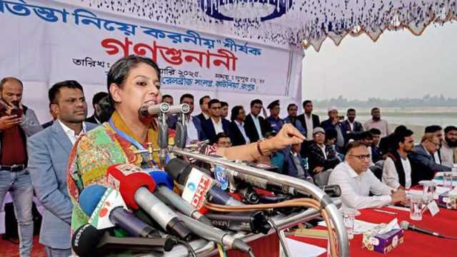 চলতি ডিসেম্বরেই তিস্তা মহাপরিকল্পনা বাস্তবায়ন হতে হবে: পানিসম্পদ উপদেষ্টা