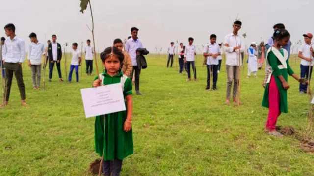 টাঙ্গুয়ার হাওরে ৪০ হাজার জলজ বৃক্ষ রোপণ করলো শিক্ষার্থীরা