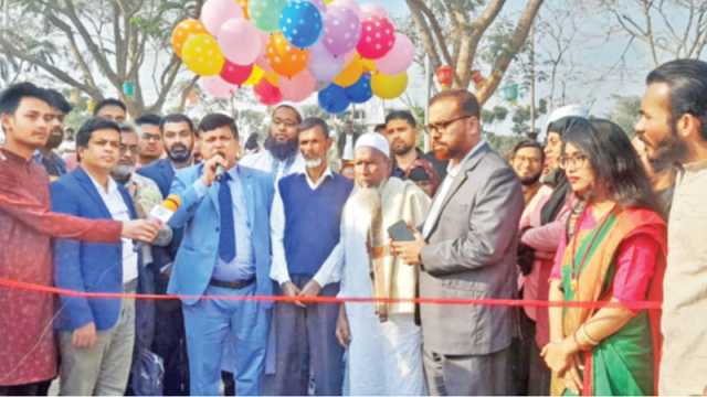 বেরোবিতে শহীদ আবু সাঈদ বইমেলা উদ্বোধন